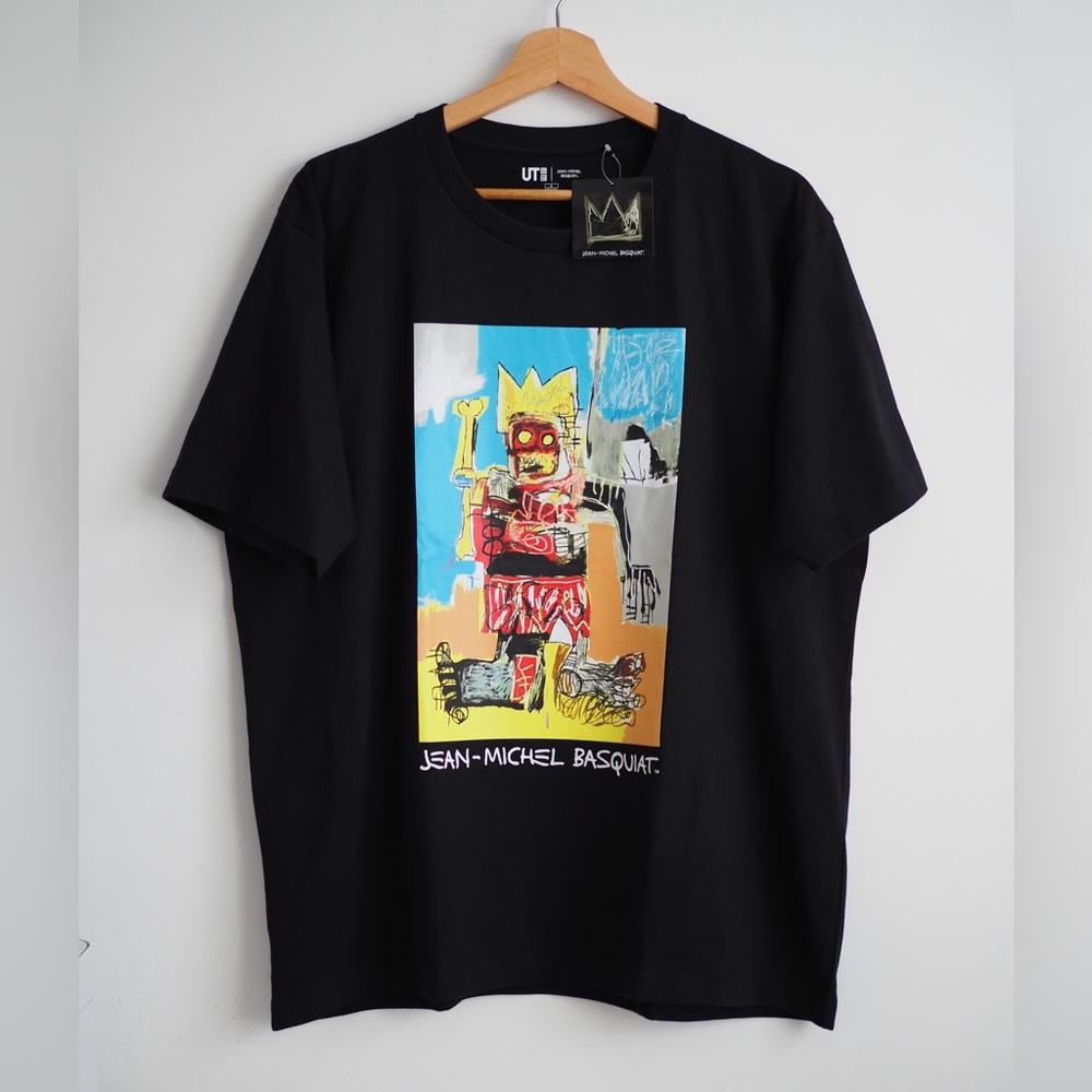 Jean Michel Basquiat art streetwear Uniqlo T-shirt